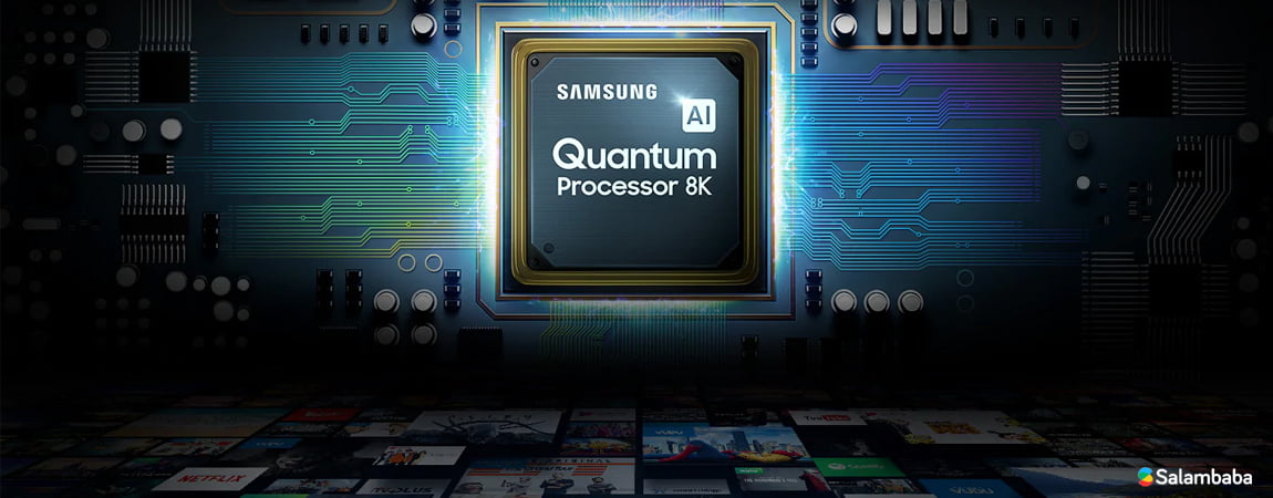تلویزیون سامسونگ Q900RA - قابلیت Quantum Processor 8K